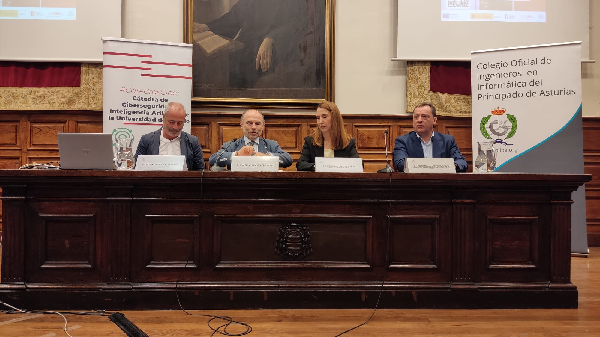 El COIIPA, junto a Clúster TIC e INCIBE, presenta las microcredenciales en Ciberseguridad en la Universidad de Oviedo